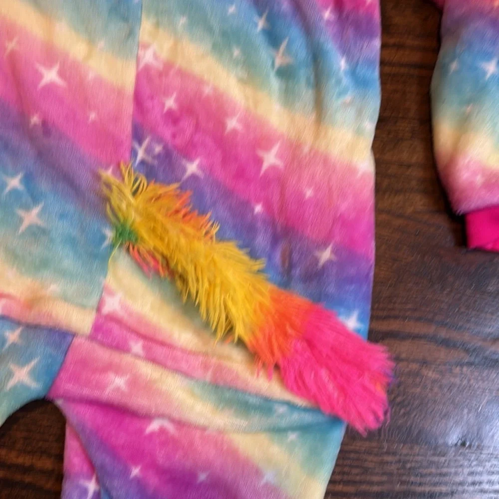 Girls Unicorn Onesie Hooded Animal Costume for Girls